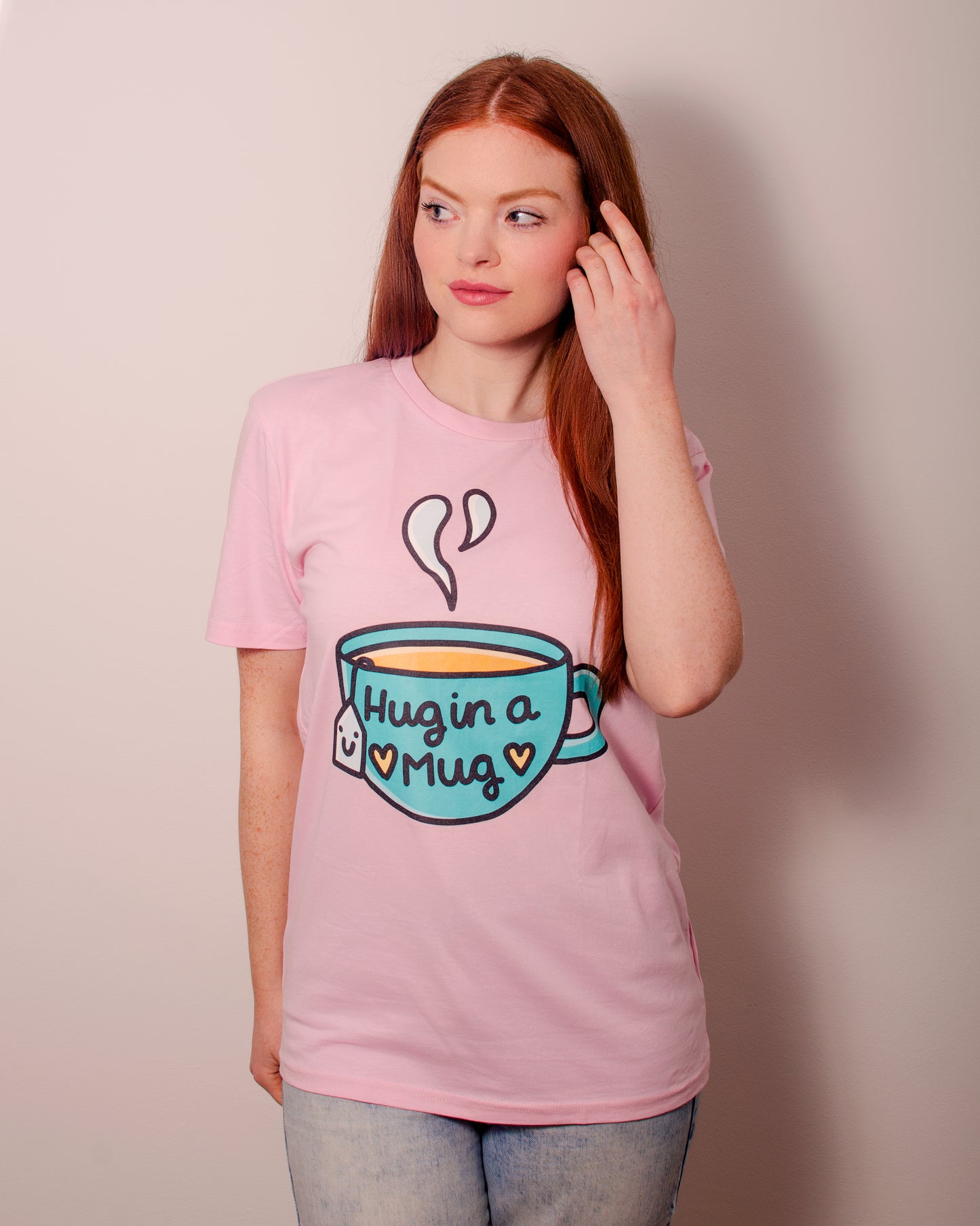 Pawsitivity T-Shirt - Hug In A Mug (Multi Colours Available)