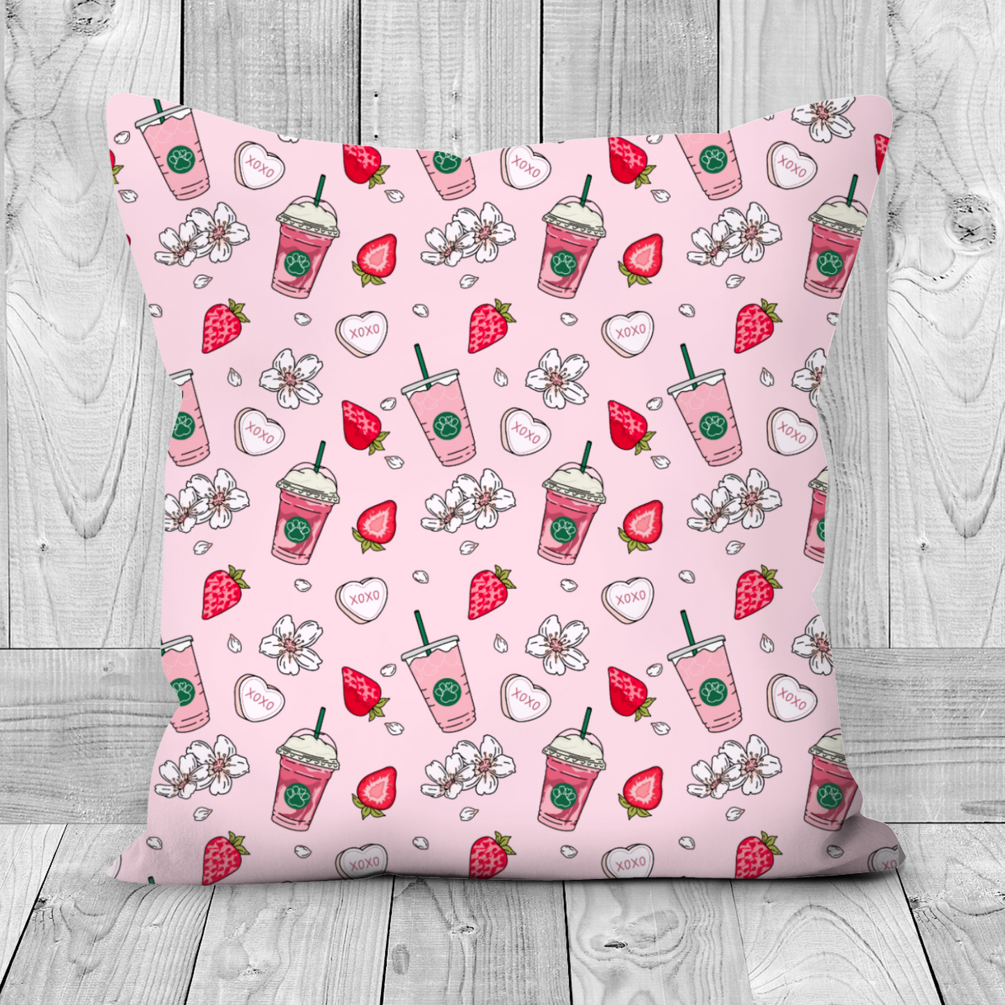 Cushion - I Love You A Latte