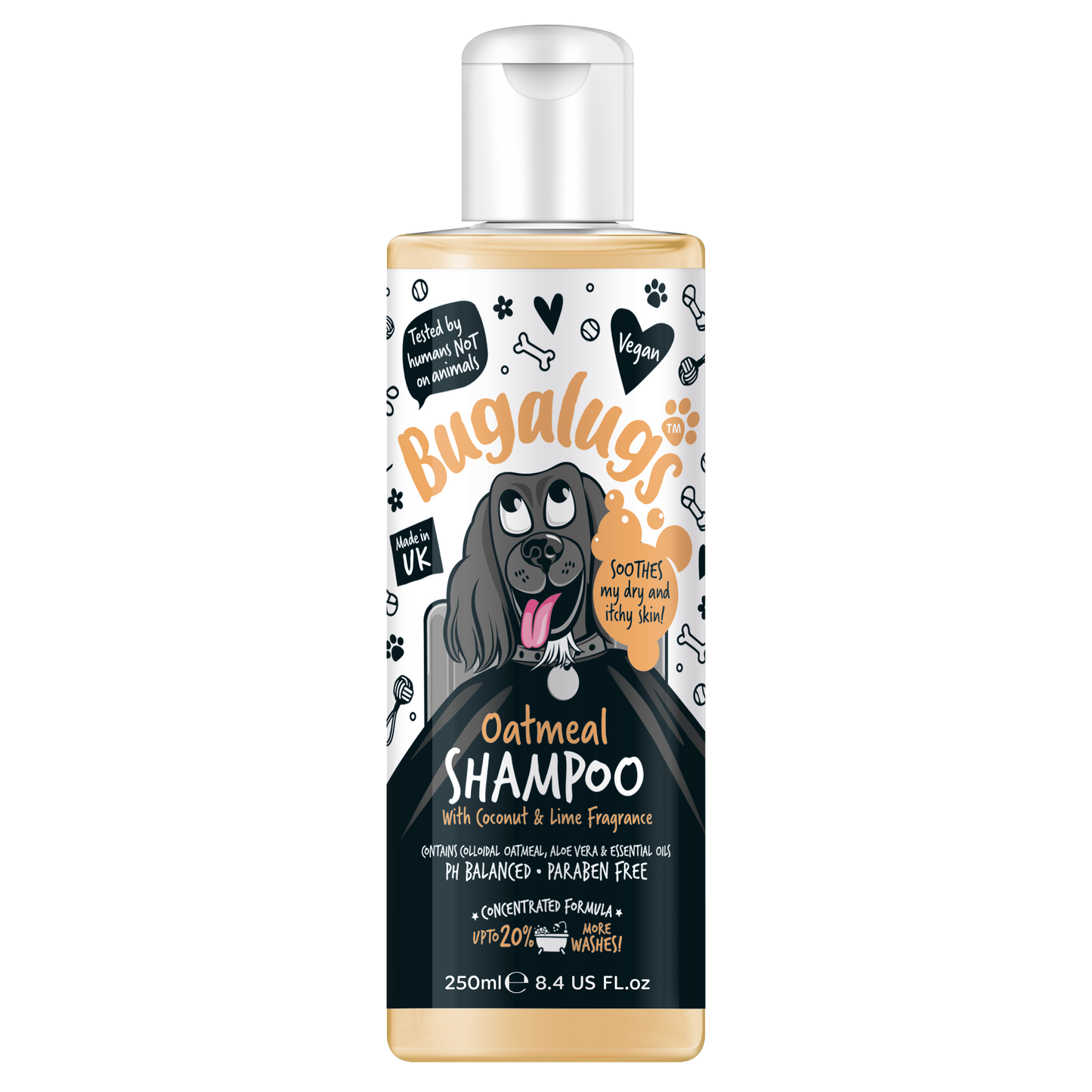 Bugalugs - Oatmeal Coconut & Lime Shampoo