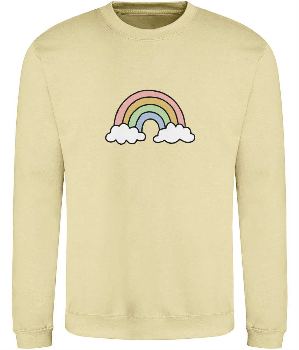 Rainbow - Adult Sweatshirt - Multi Colour Options