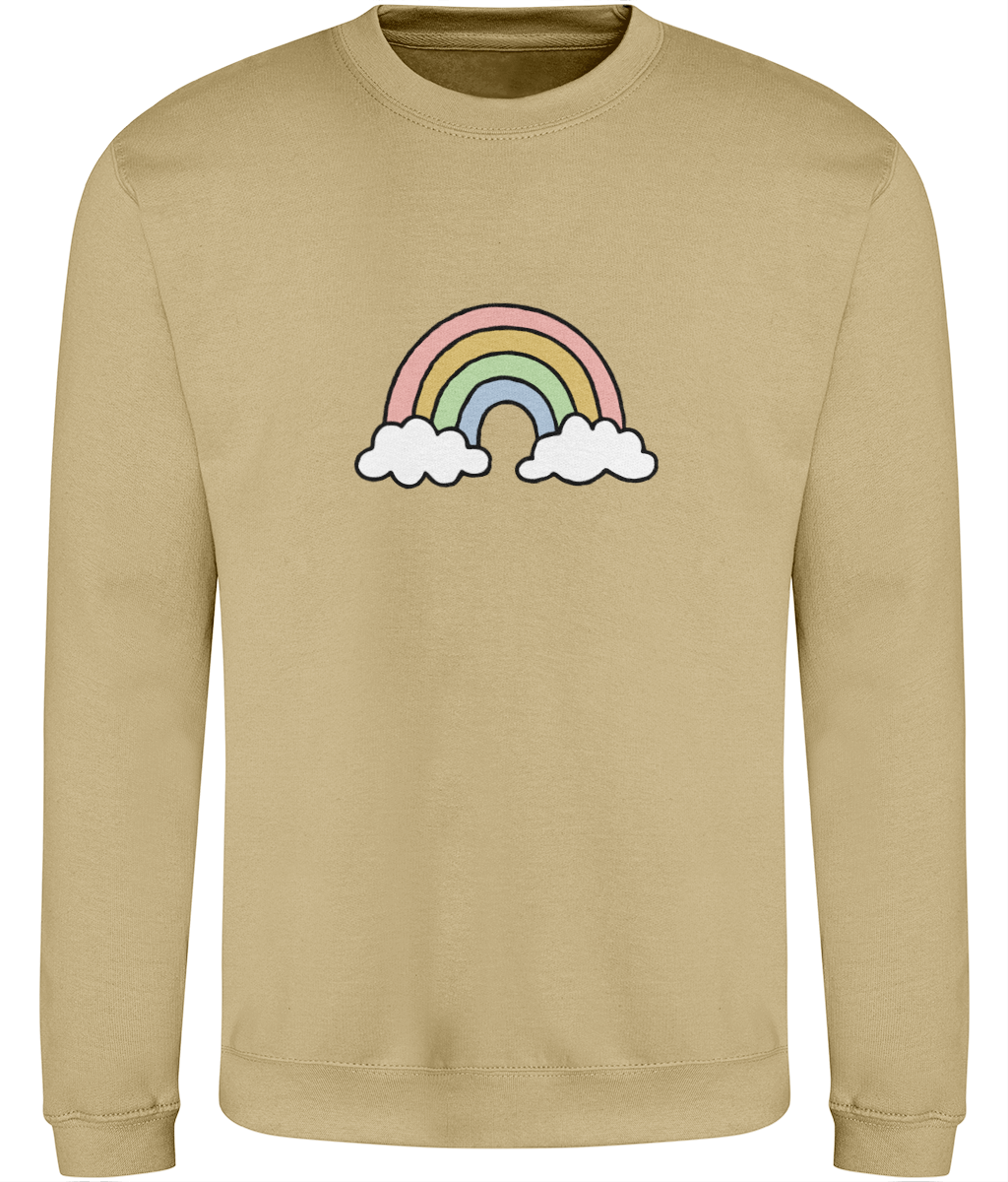 Rainbow - Adult Sweatshirt - Multi Colour Options