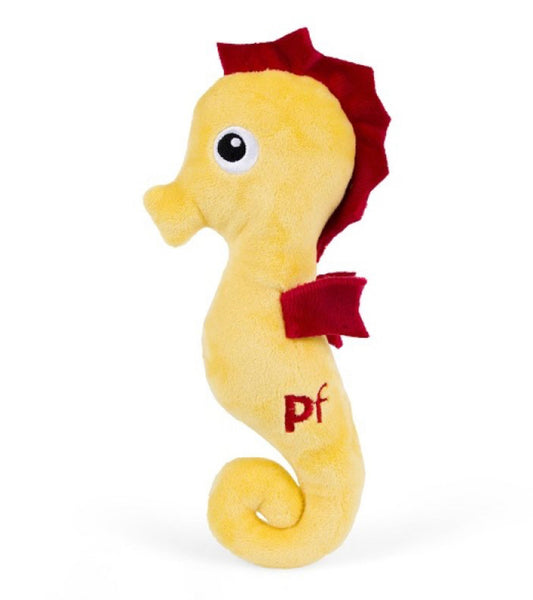 PETFACE PLANET SID SEAHORSE PLUSH DOG TOY