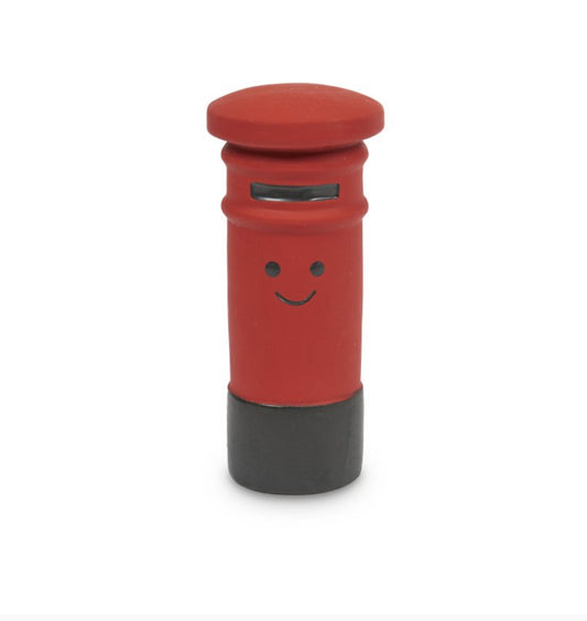 PERCY POST BOX LATEX DOG TOY