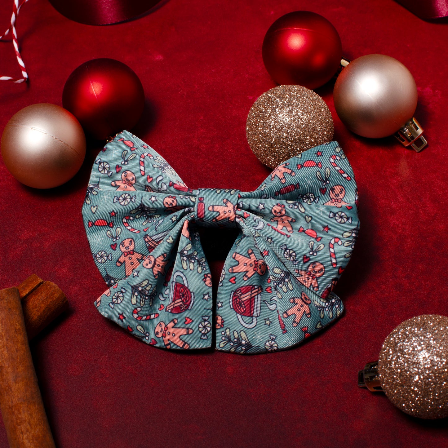 Sailor Bow - Gingerbread Kisses & Mistletoe Wishes