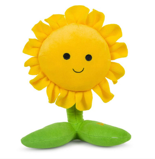 PETFACE BUDDIES SASHA SUNFLOWER PLUSH DOG TOY