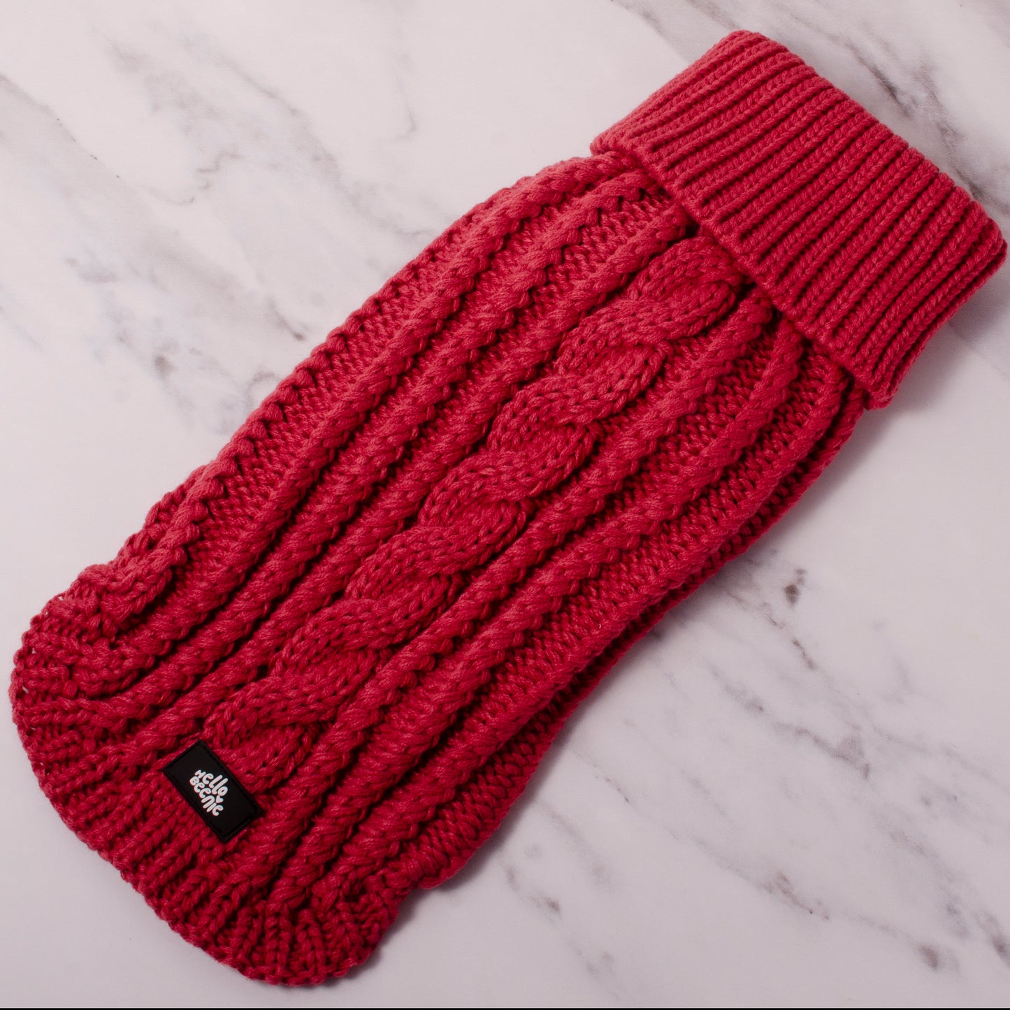 The Cosy Collection - Ruby Red Cosy Knit