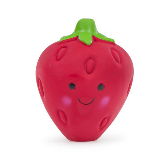 GREENFINGERS LATEX SOFIA STRAWBERRY DOG TOY