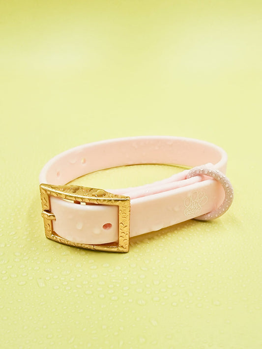 Waterproof Collar - Pastel Pink