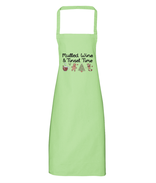 Mulled Wine & Tinsel Time - Apron