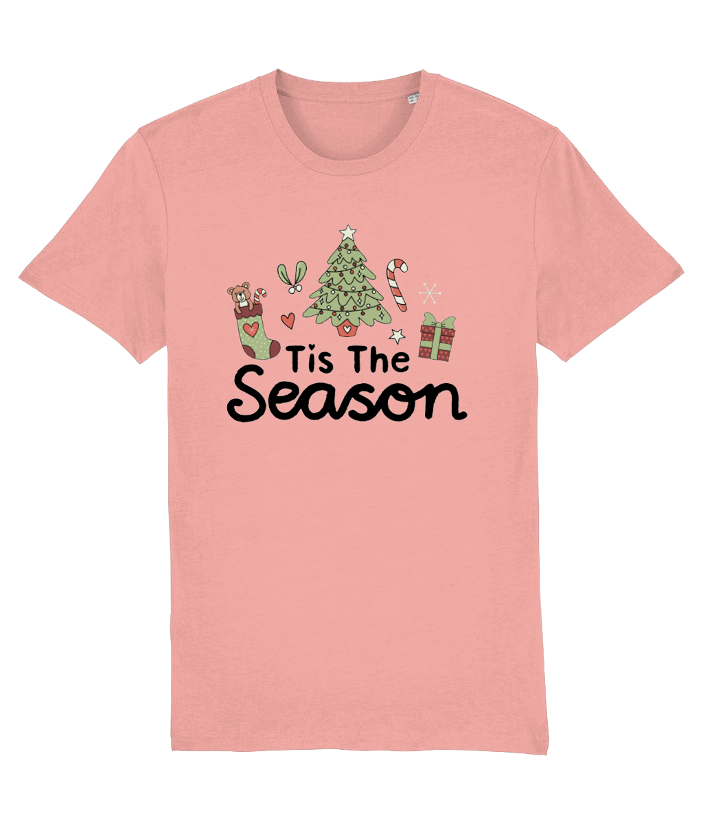 Tis The Season - Adult T-Shirt - Light Multi Colour Available