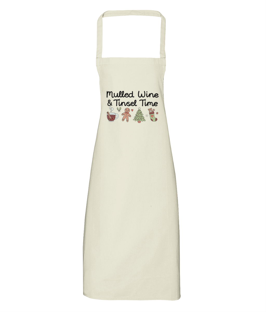 Mulled Wine & Tinsel Time - Apron