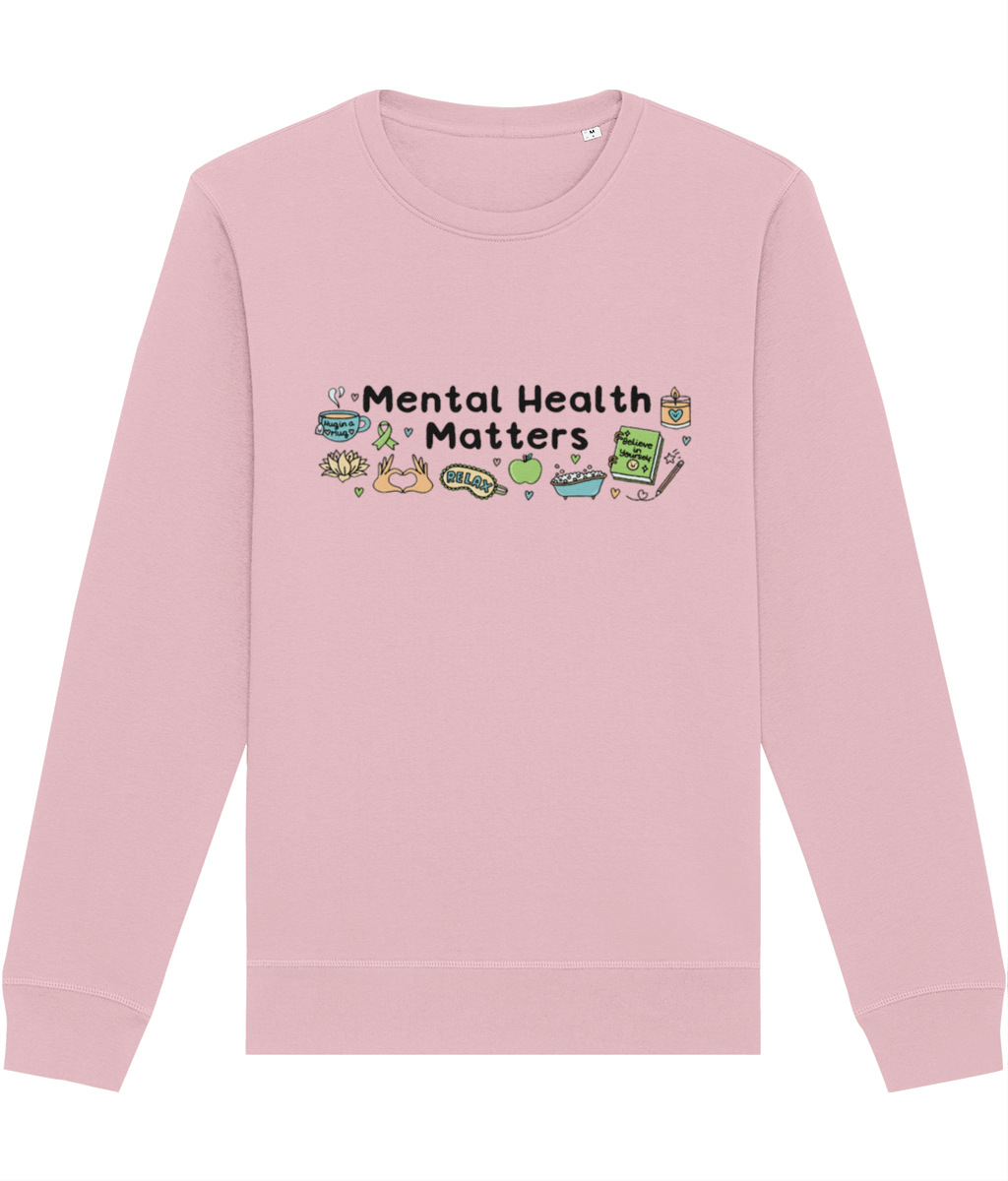 Pawsitivity Sweatshirt - Mental Health Matters (Multi Colours Available)