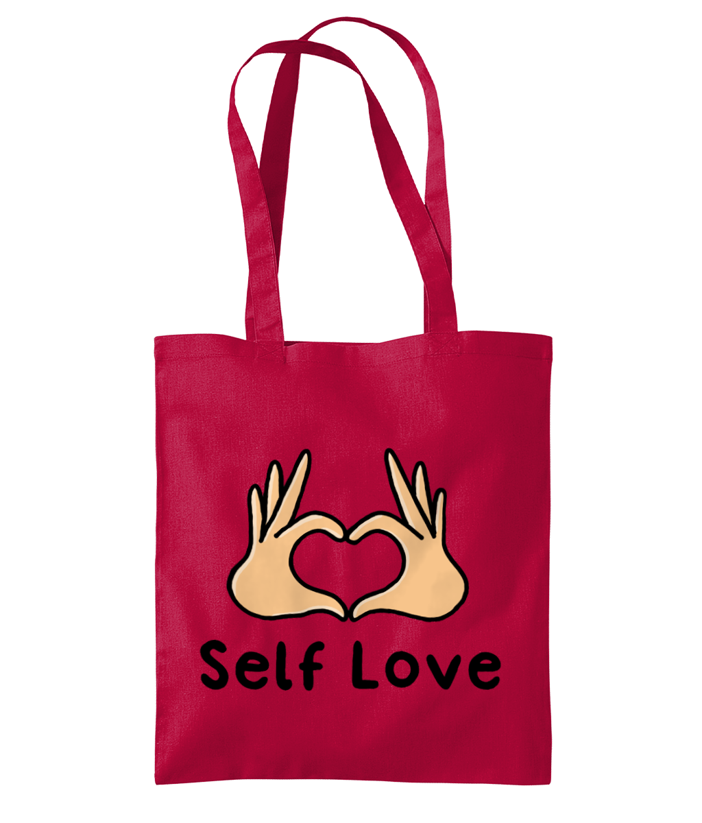 Pawsitivity - Self Love - Organic Premium Cotton Tote Bag