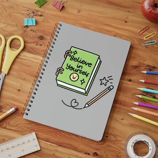 Believe In Yourself - Softcover Notebook, A5