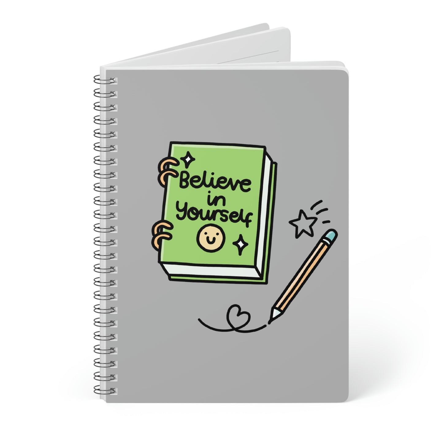 Believe In Yourself - Softcover Notebook, A5