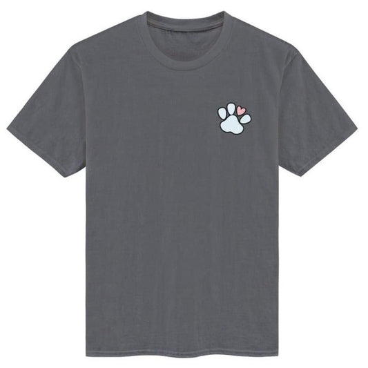 T-Shirt - Hello Beenie Paw - Grey