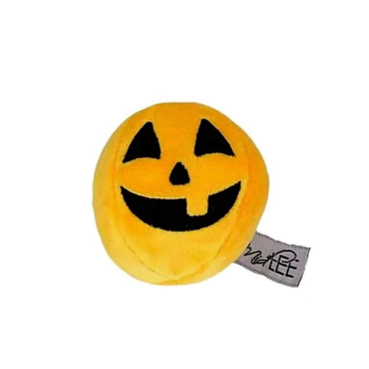 Midlee Pumpkin Plush Dog Ball