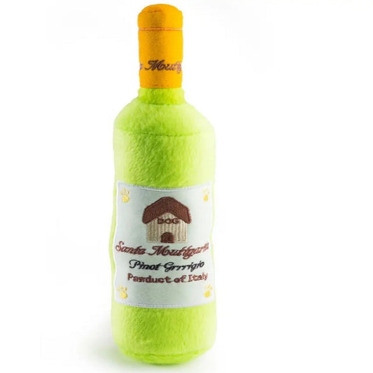 Haute Diggity Dog Santa Muttgarita Pinot Grrrigio Wine Toy