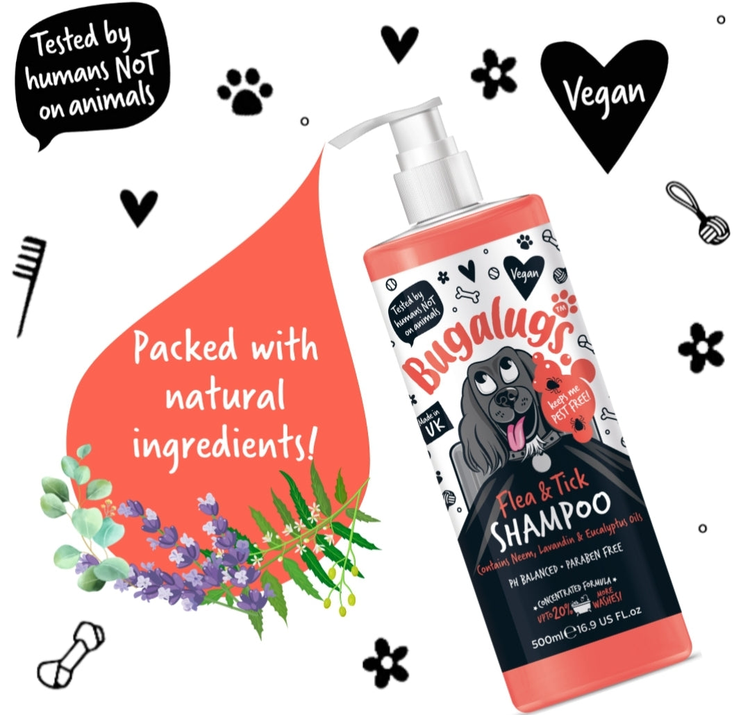 BUGALUGS - Flea & Tick Shampoo 250ML