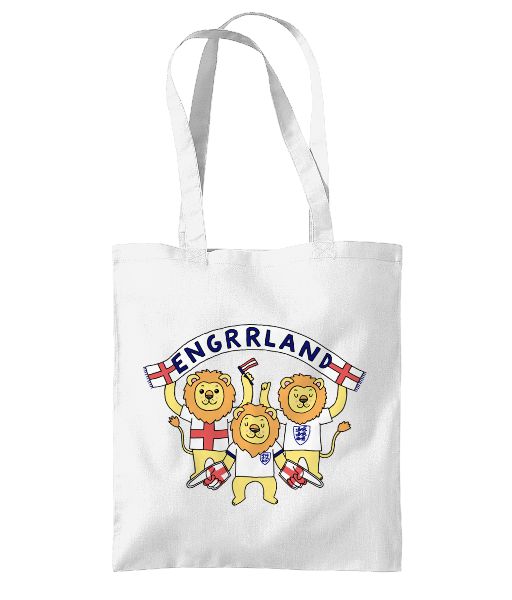 Engrrland Design 1 - Organic Premium Cotton Tote Bag