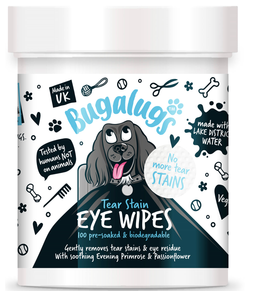 Bugalugs - Tear Stain Eye Wipes