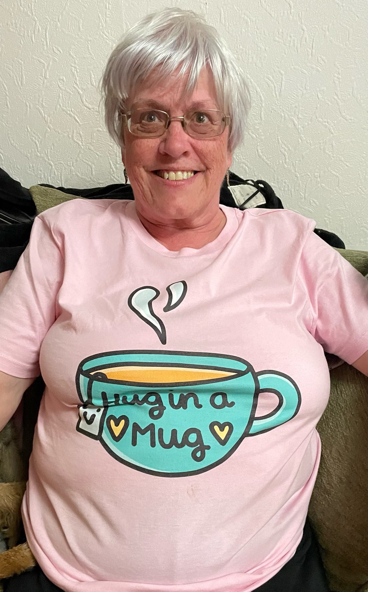 Pawsitivity T-Shirt - Hug In A Mug (Multi Colours Available)