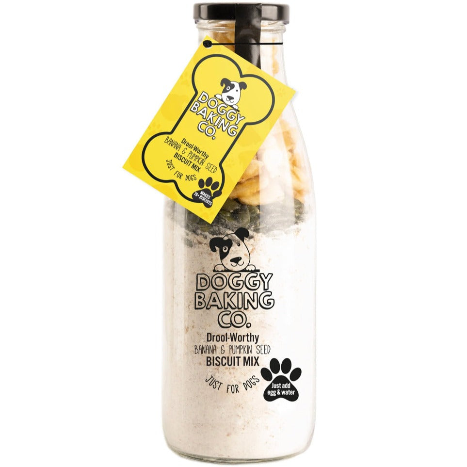 The Doggy Baking Co - Pumpkin Seed & Banana Biscuit Mix