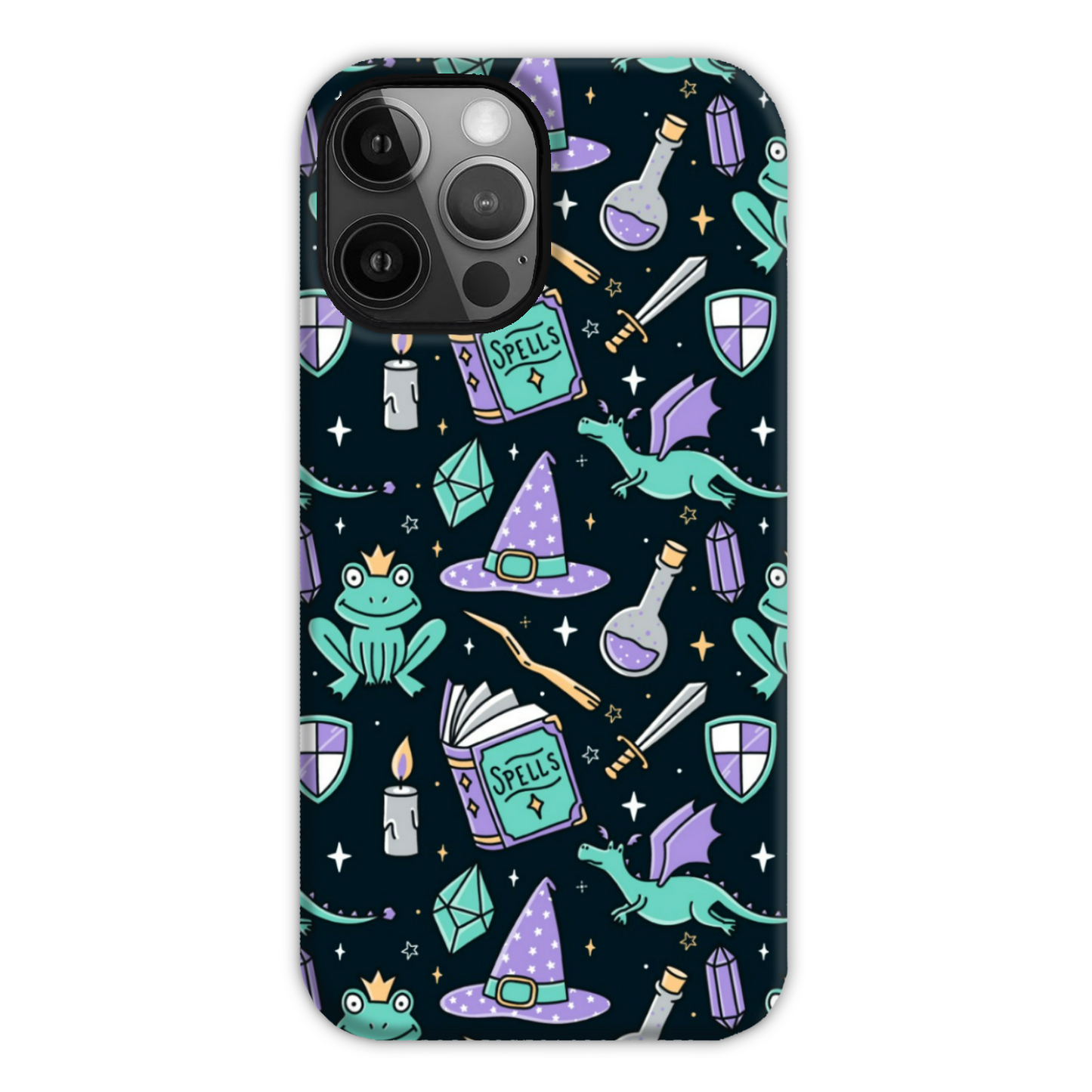 Phone Case Tough - Black Magic